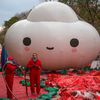 Photos: Delighted Crowds Flock To Macy's Thanksgiving Day Parade Balloon Inflation